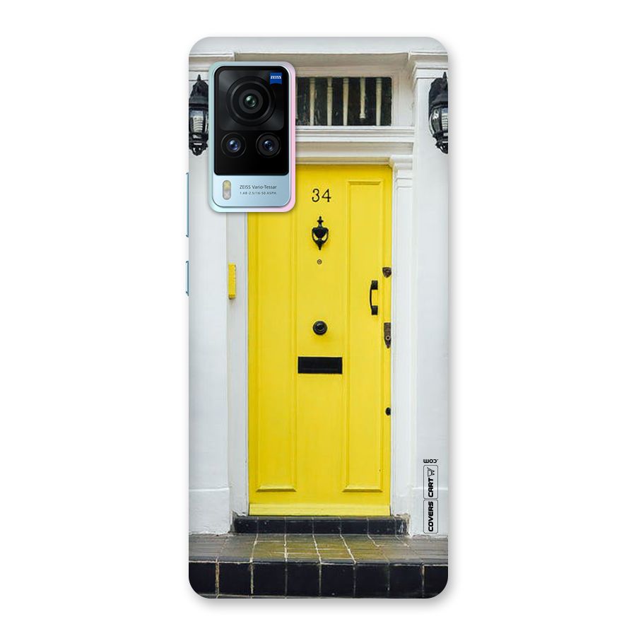 Yellow Door Back Case for Vivo X60 Pro