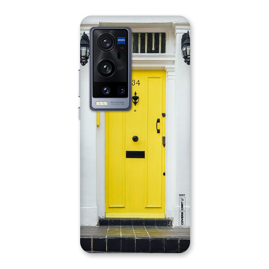 Yellow Door Back Case for Vivo X60 Pro Plus