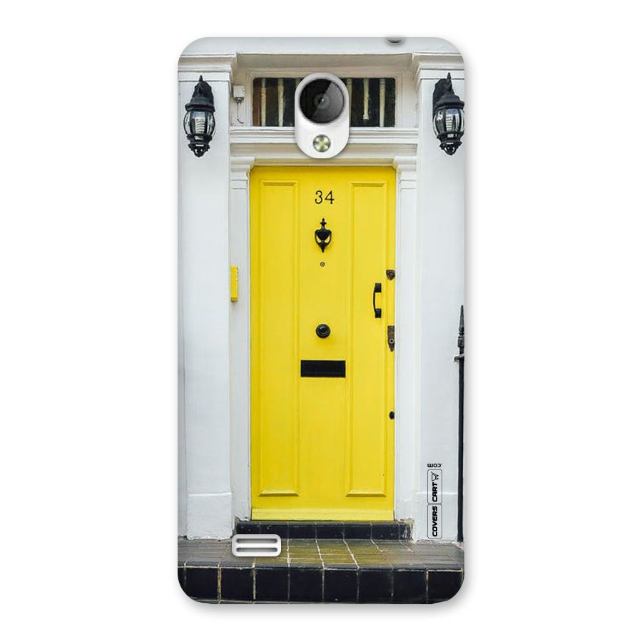 Yellow Door Back Case for Vivo Y21
