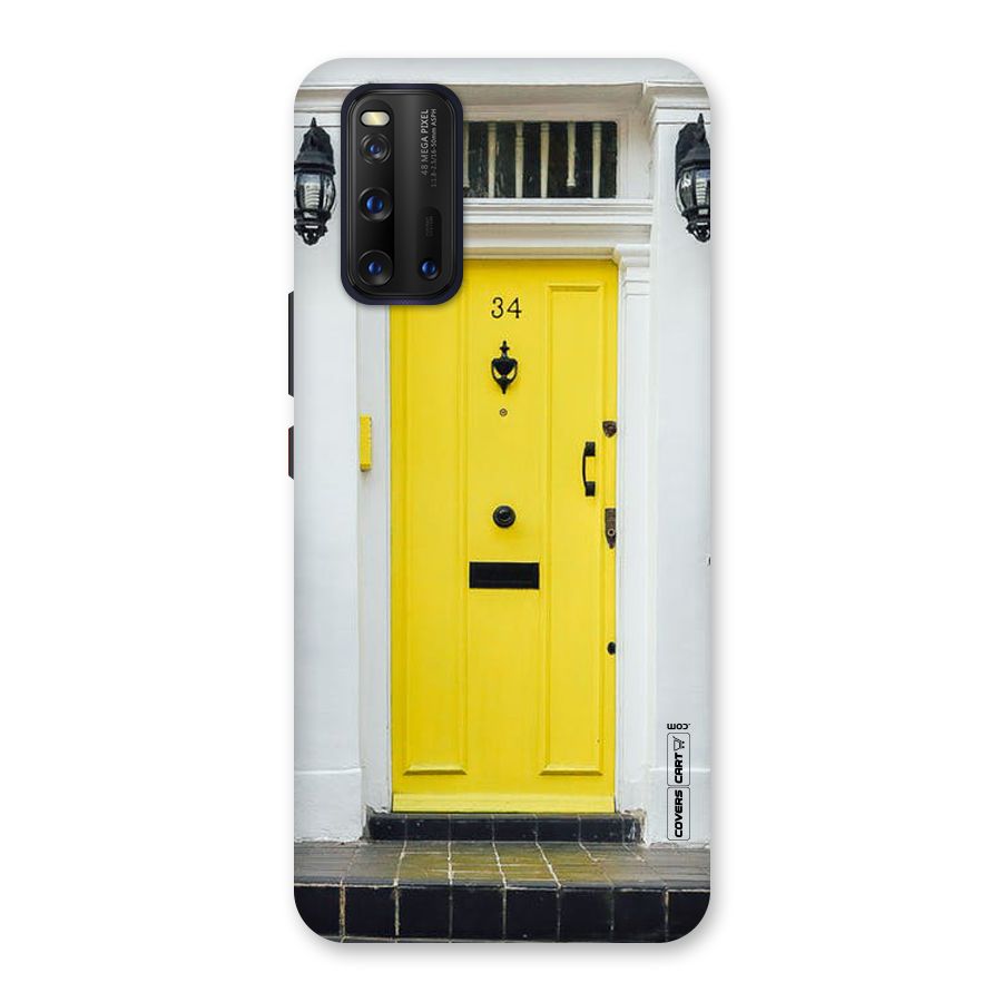 Yellow Door Back Case for Vivo iQOO 3