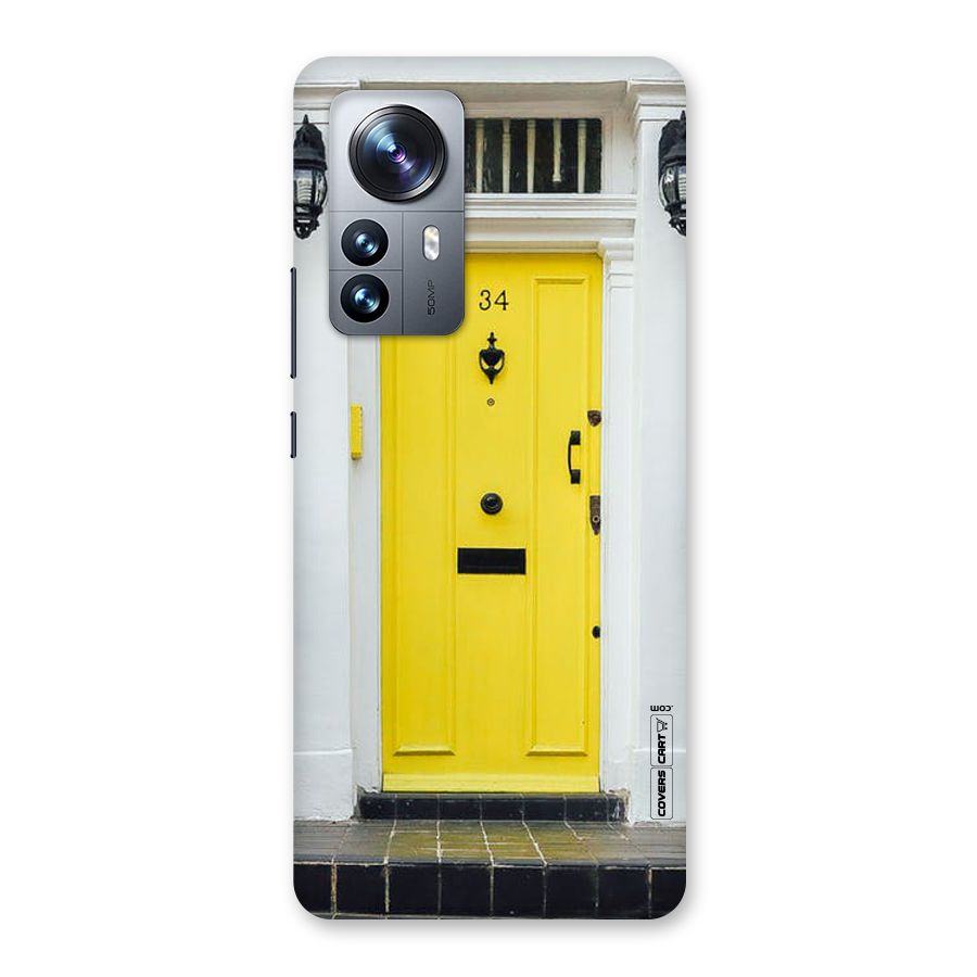 Yellow Door Back Case for Xiaomi 12 Pro