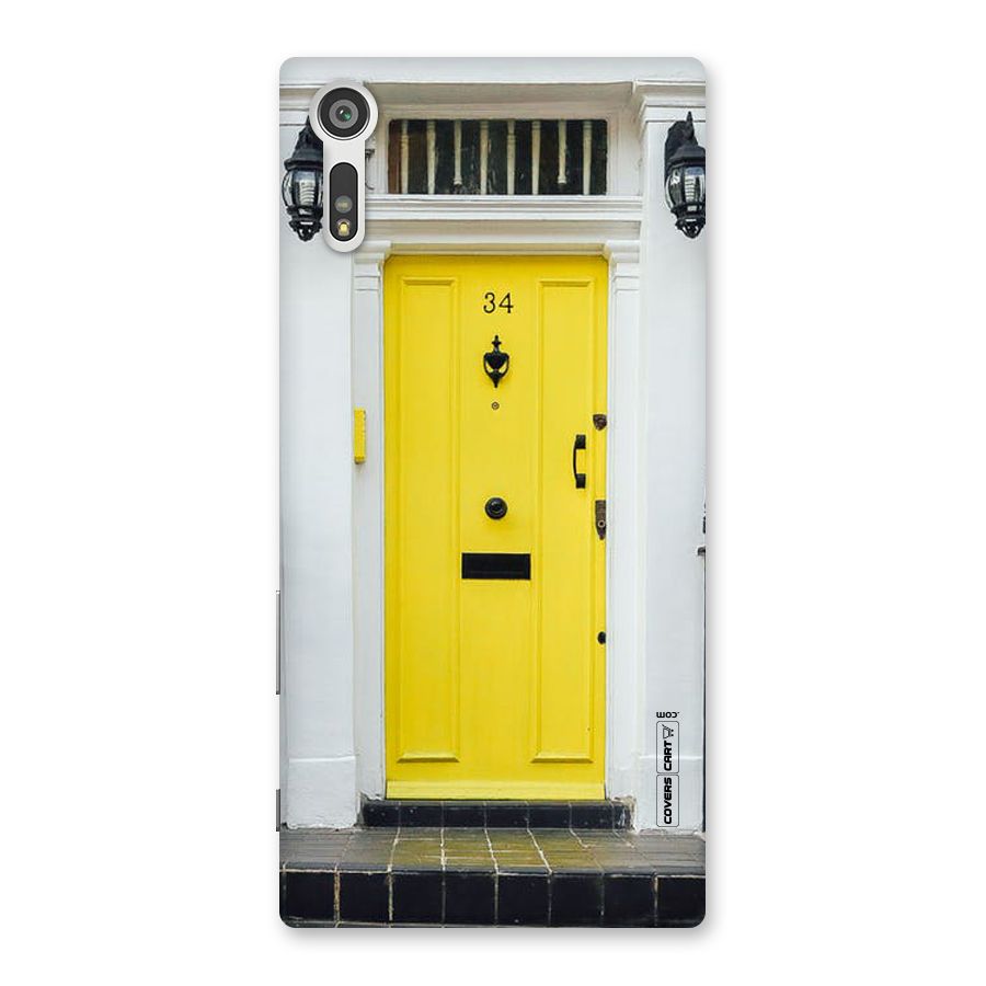 Yellow Door Back Case for Xperia XZ