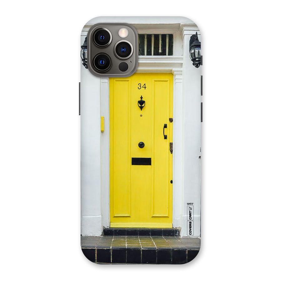 Yellow Door Back Case for iPhone 12 Pro