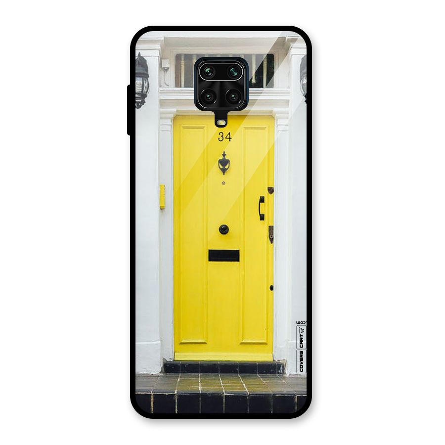 Yellow Door Glass Back Case for Poco M2 Pro