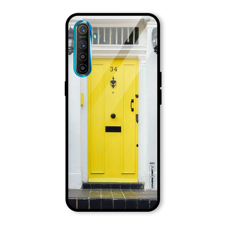 Yellow Door Glass Back Case for Realme X2