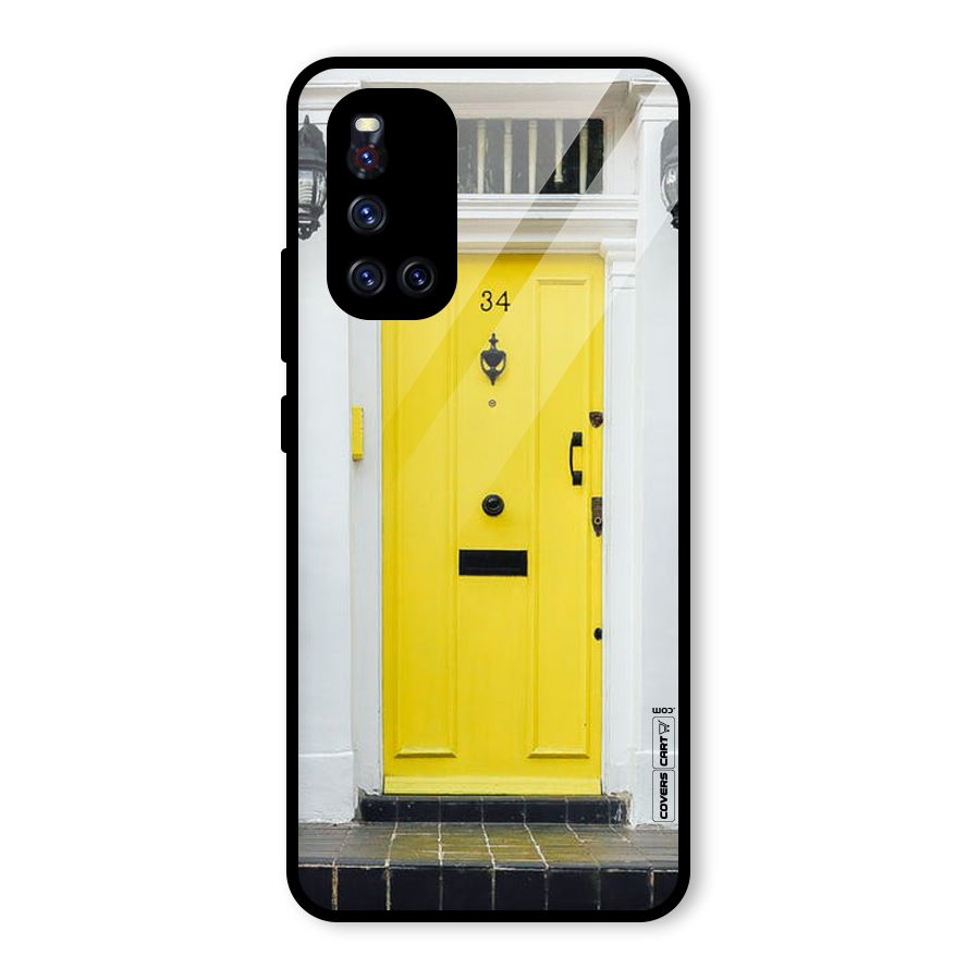 Yellow Door Glass Back Case for Vivo V19