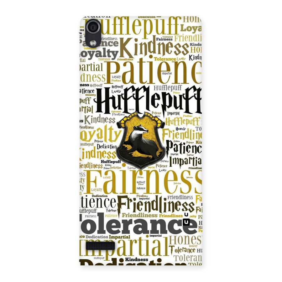 Yellow Fairness Back Case for Ascend P6