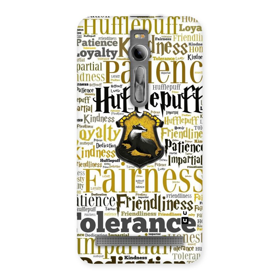 Yellow Fairness Back Case for Asus Zenfone 2
