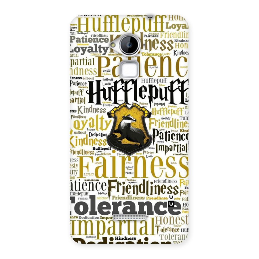 Yellow Fairness Back Case for Coolpad Note 3