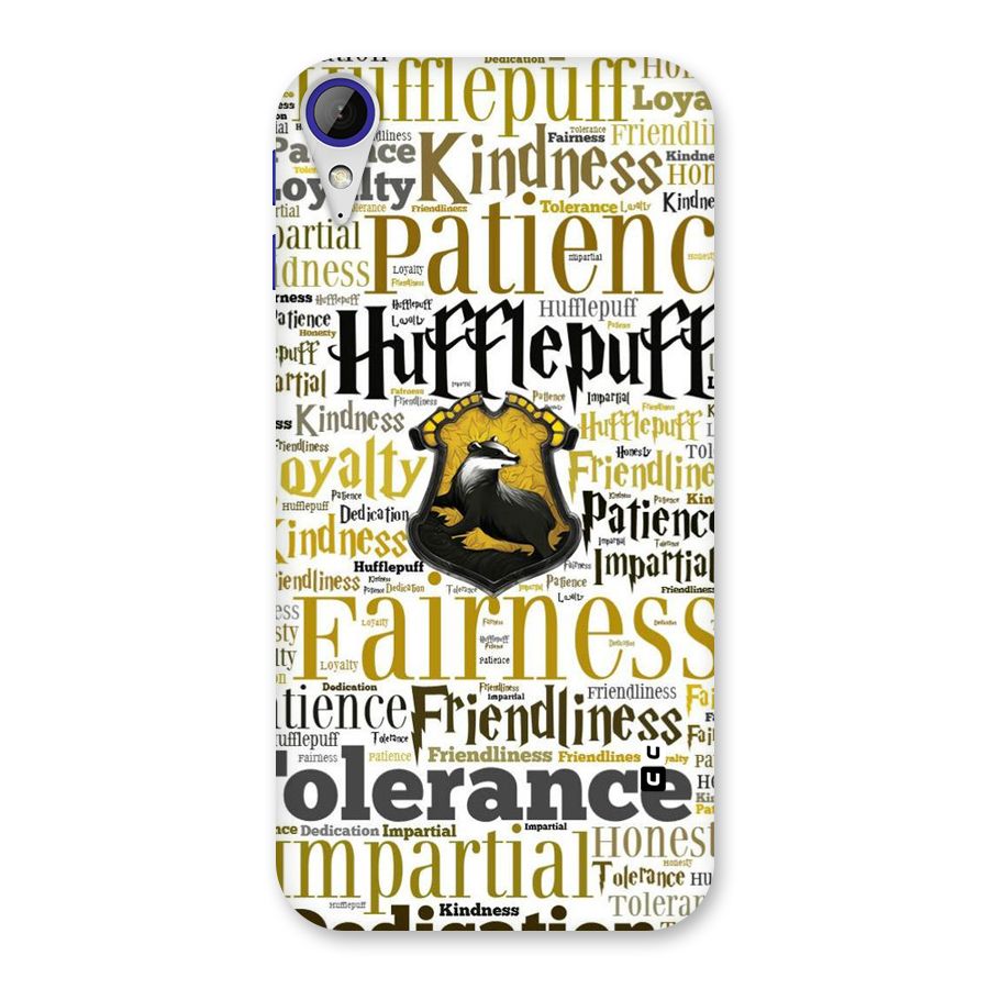 Yellow Fairness Back Case for Desire 830
