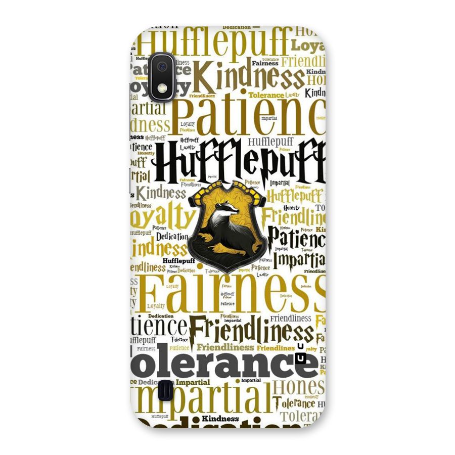 Yellow Fairness Back Case for Galaxy A10