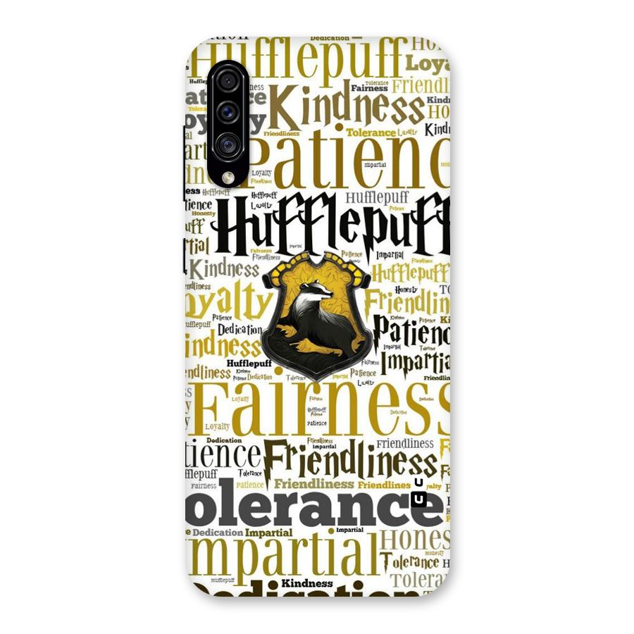 Yellow Fairness Back Case for Galaxy A30s