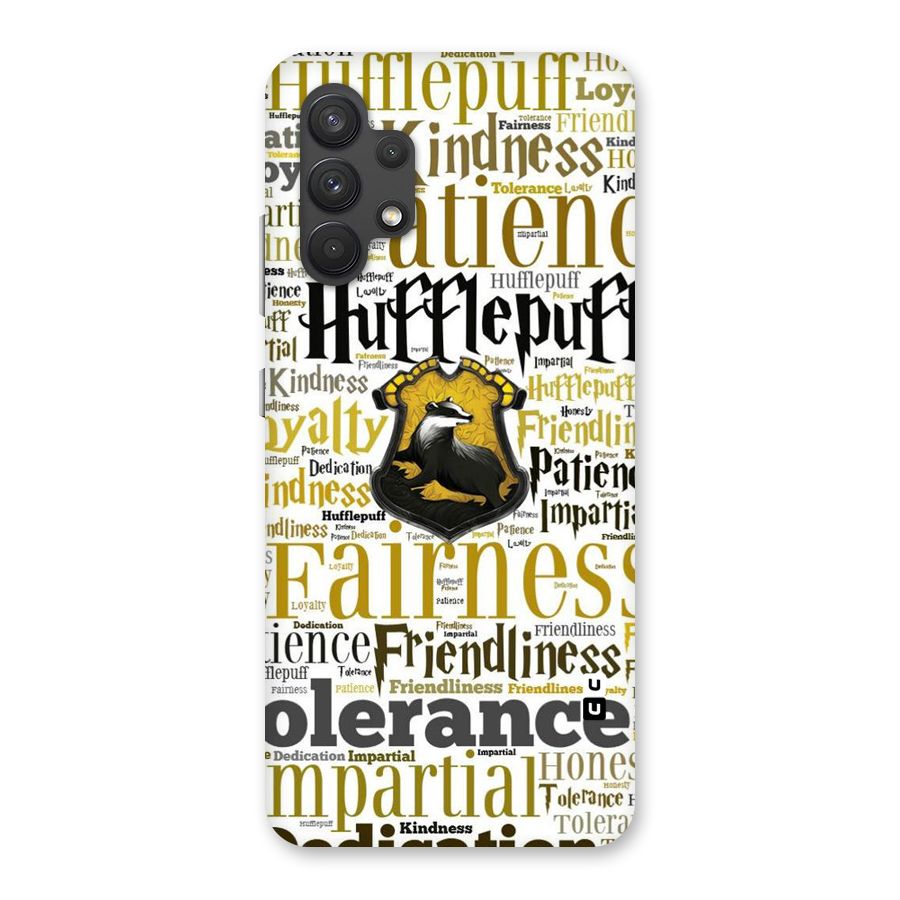 Yellow Fairness Back Case for Galaxy A32