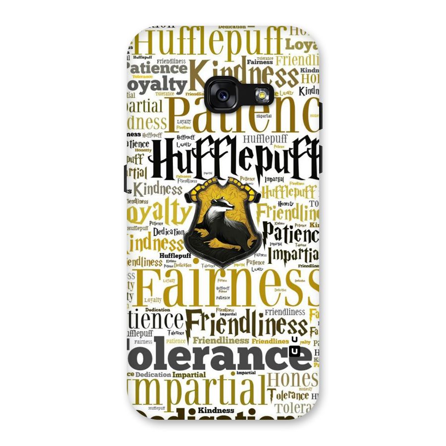 Yellow Fairness Back Case for Galaxy A3 (2017)