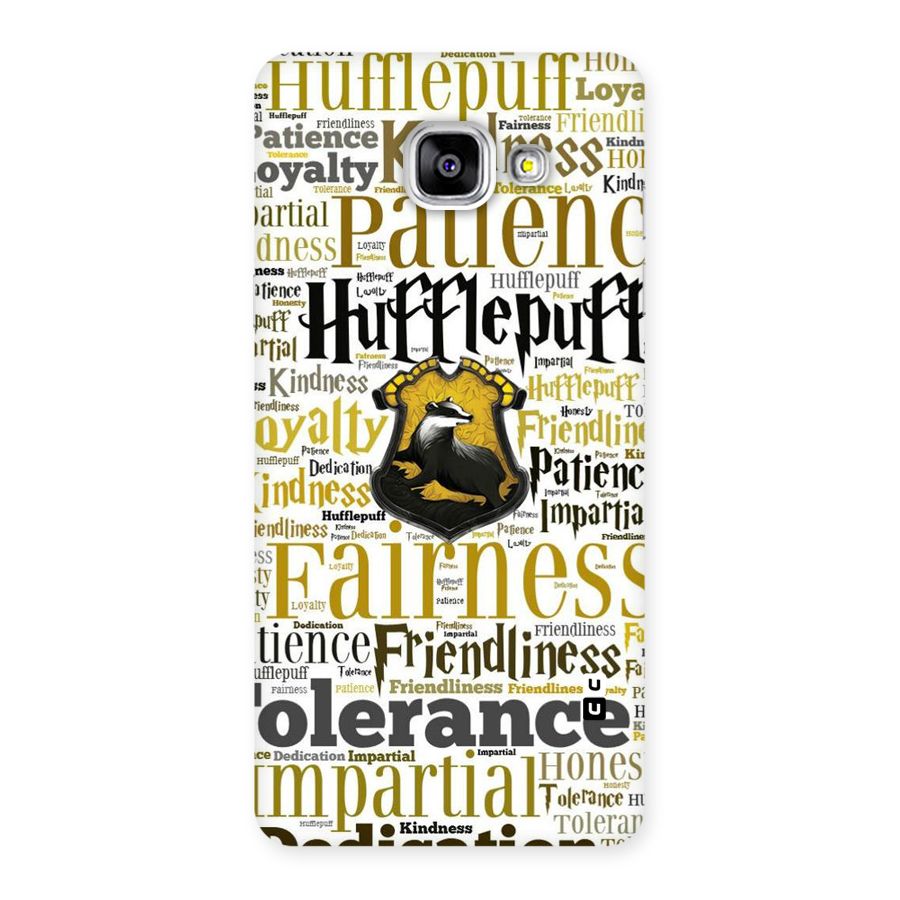 Yellow Fairness Back Case for Galaxy A5 2016
