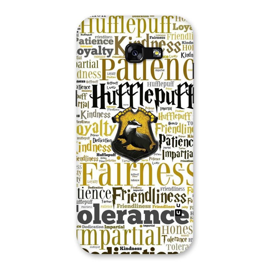 Yellow Fairness Back Case for Galaxy A5 2017
