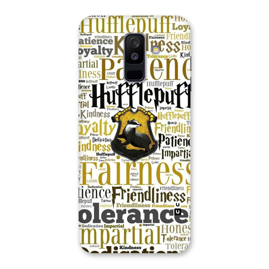Yellow Fairness Back Case for Galaxy A6 Plus