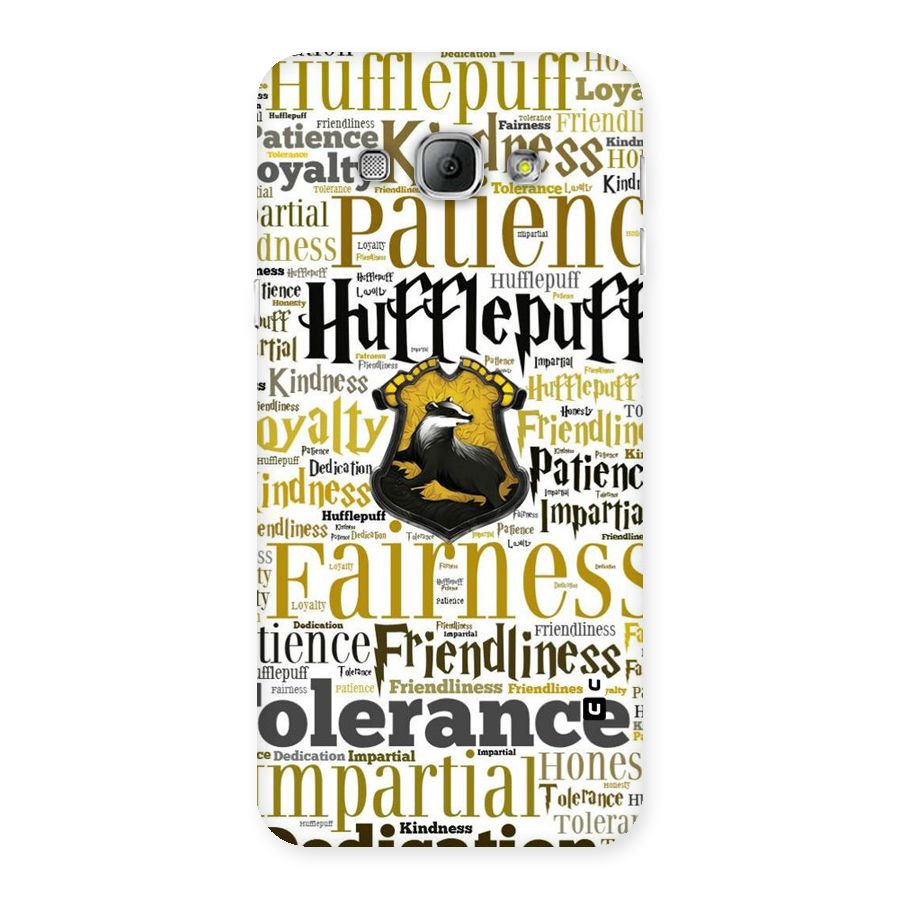 Yellow Fairness Back Case for Galaxy A8