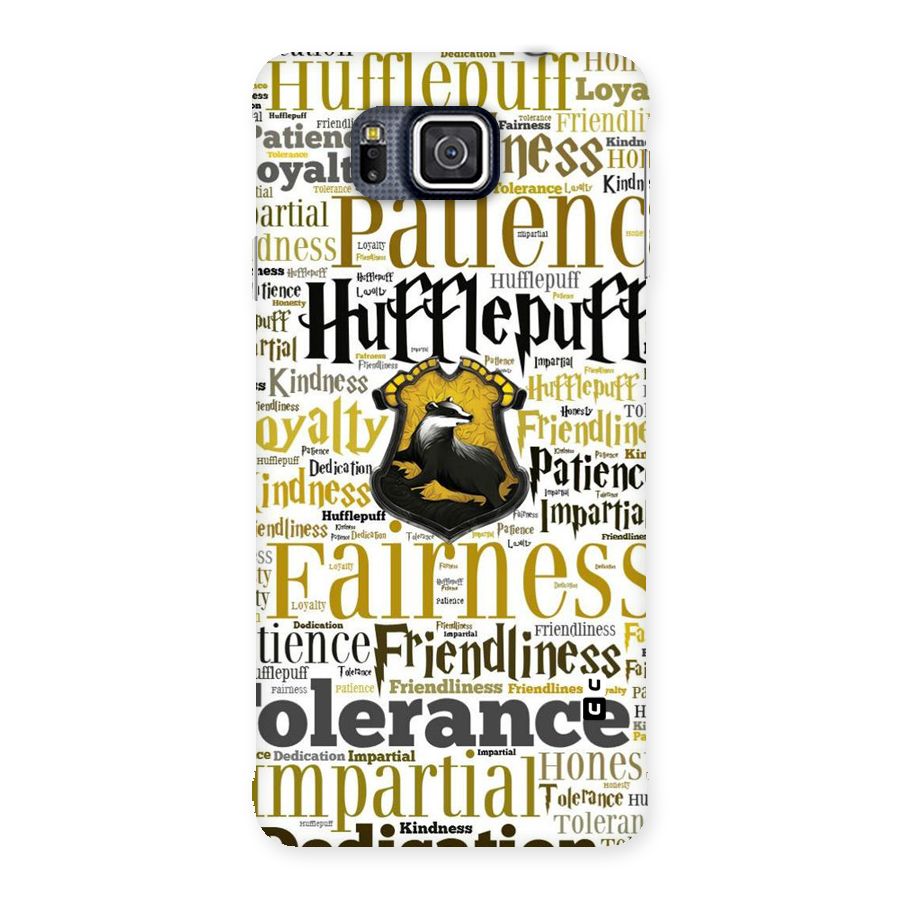 Yellow Fairness Back Case for Galaxy Alpha