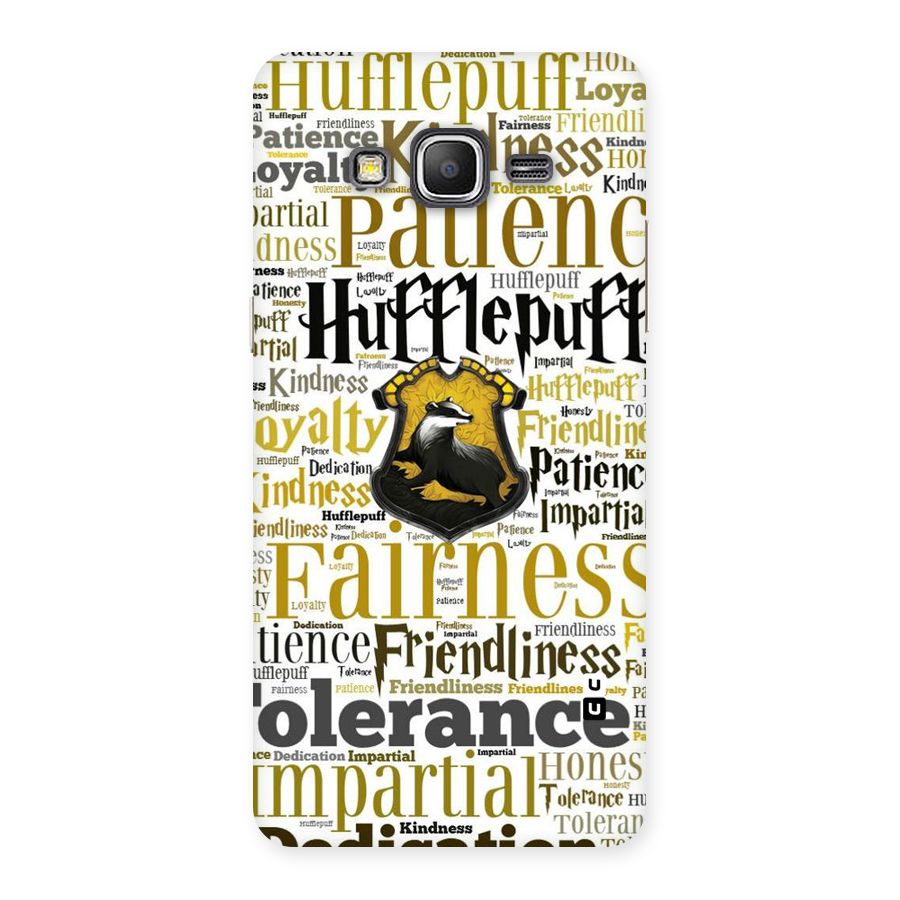 Yellow Fairness Back Case for Galaxy Grand Prime