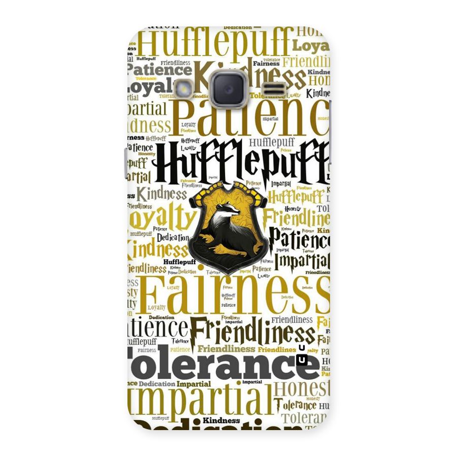 Yellow Fairness Back Case for Galaxy J2