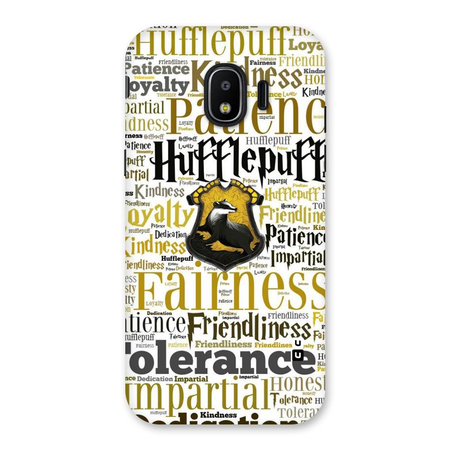 Yellow Fairness Back Case for Galaxy J2 Pro 2018