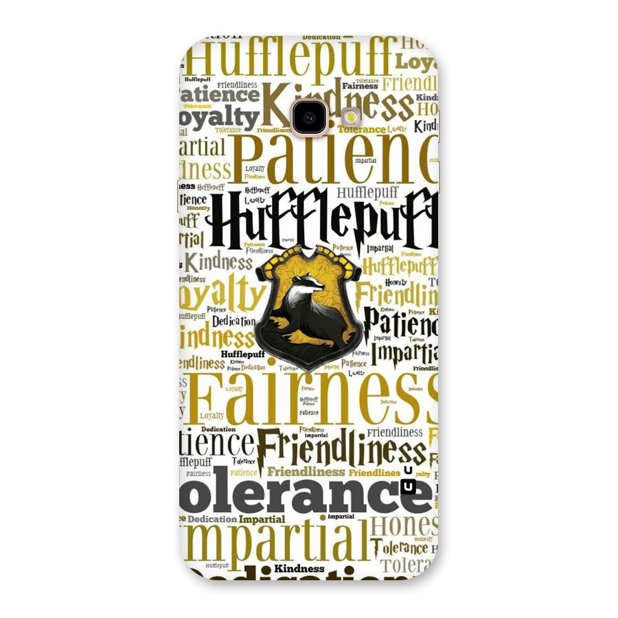 Yellow Fairness Back Case for Galaxy J4 Plus