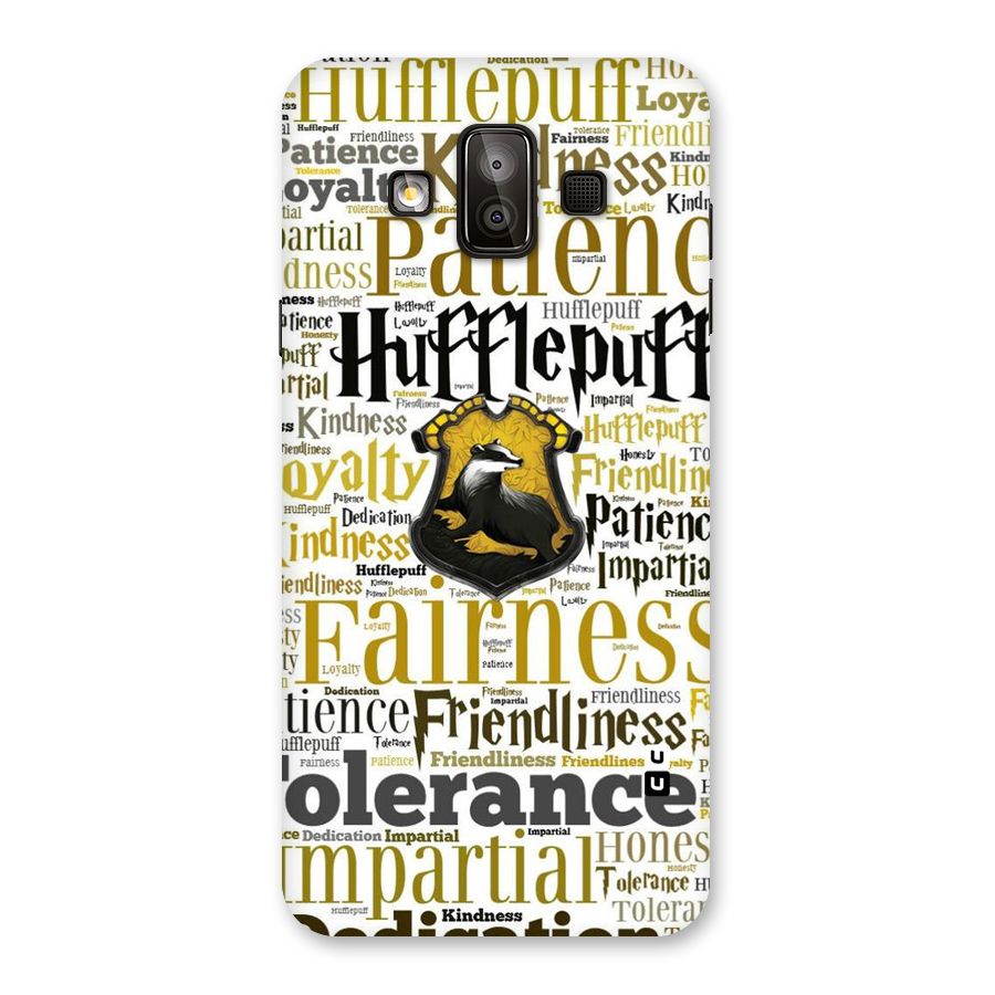 Yellow Fairness Back Case for Galaxy J7 Duo