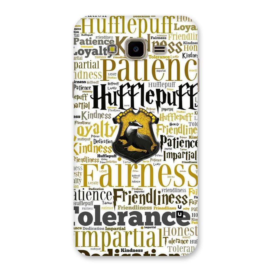 Yellow Fairness Back Case for Galaxy J7 Nxt