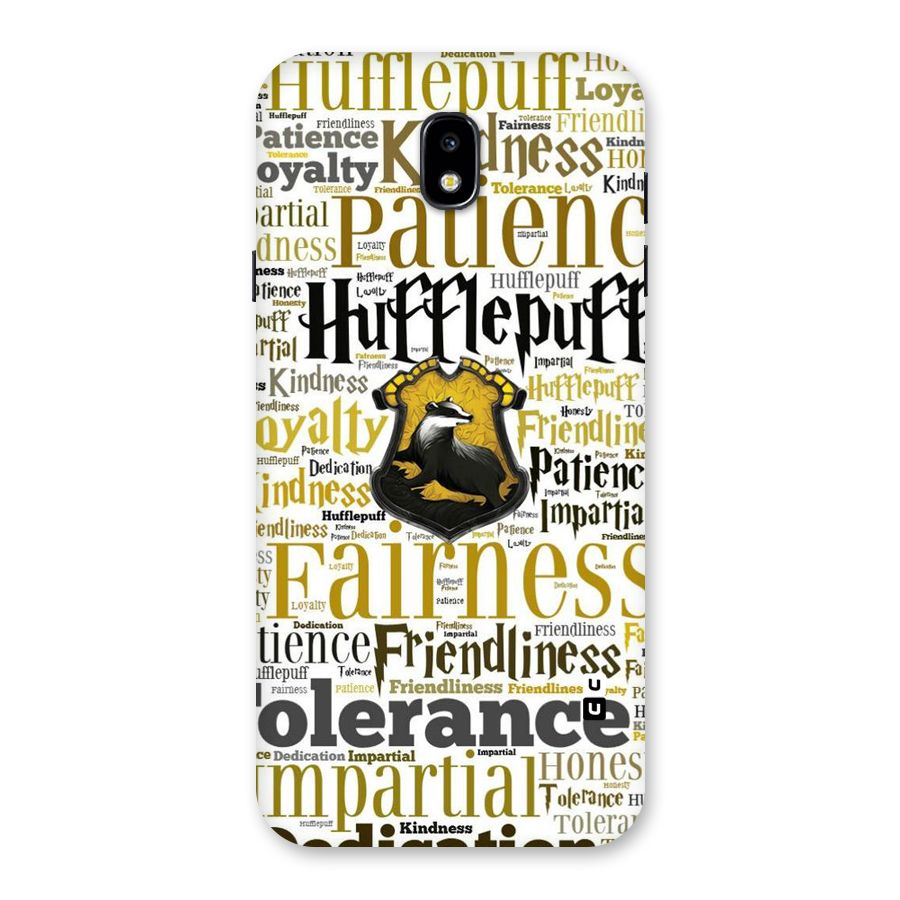 Yellow Fairness Back Case for Galaxy J7 Pro