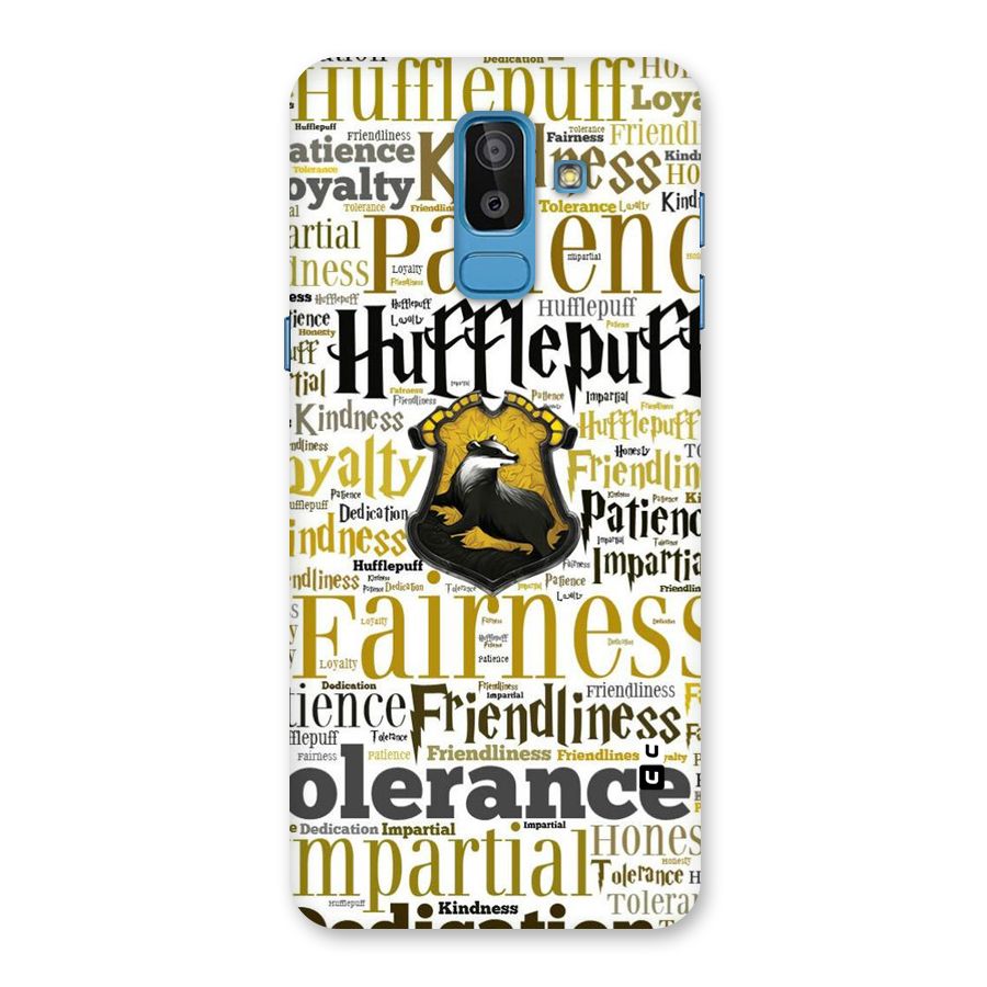Yellow Fairness Back Case for Galaxy J8
