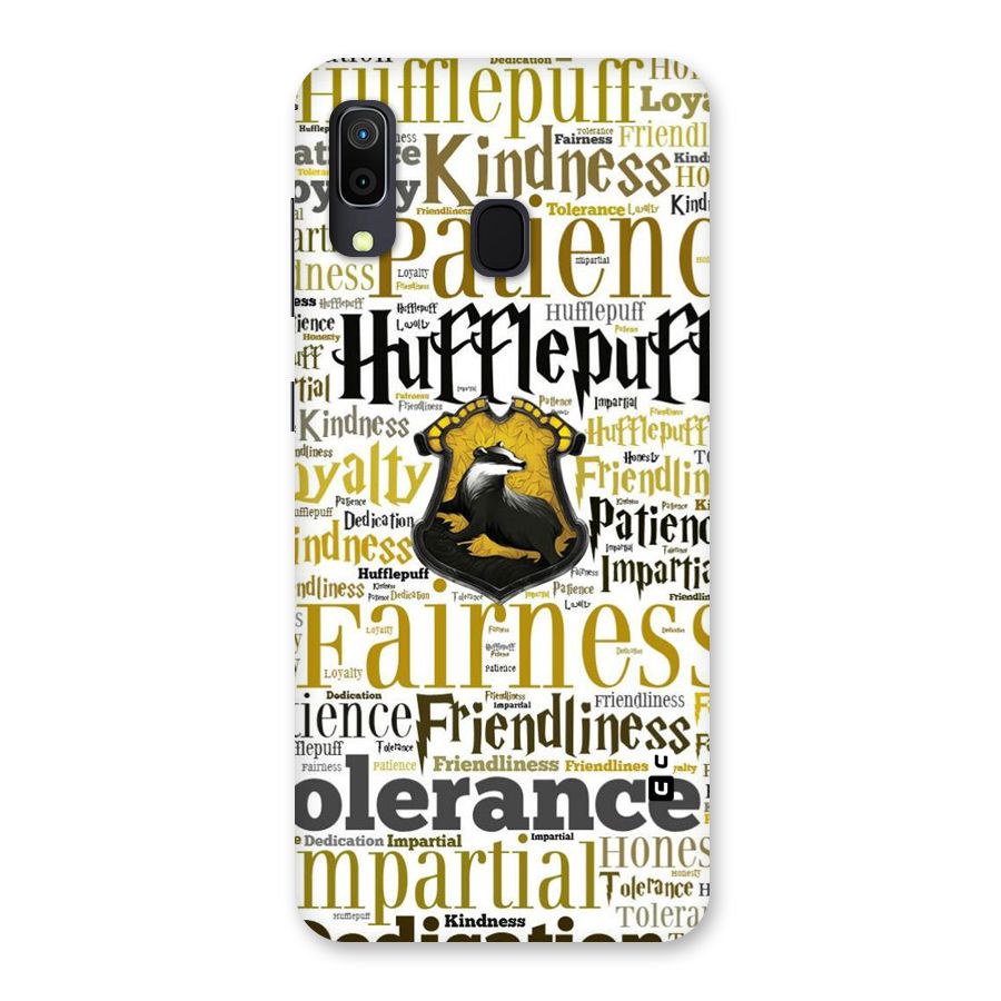Yellow Fairness Back Case for Galaxy M10s