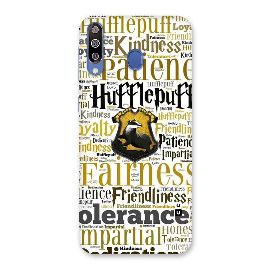 Yellow Fairness Back Case for Galaxy M30