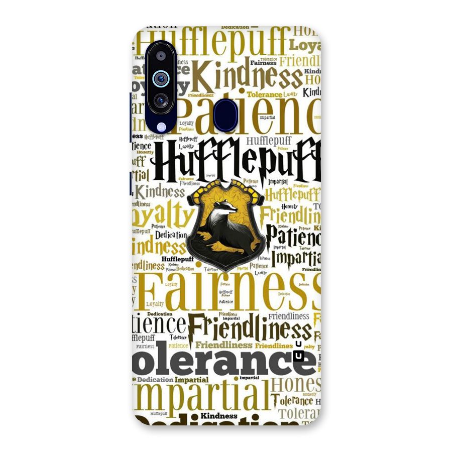 Yellow Fairness Back Case for Galaxy M40