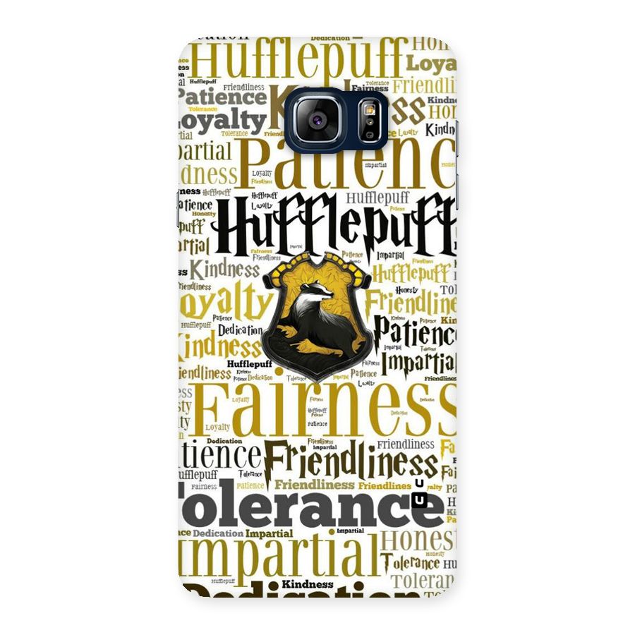 Yellow Fairness Back Case for Galaxy Note 5