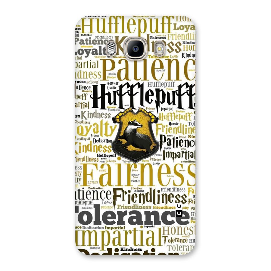 Yellow Fairness Back Case for Galaxy On8