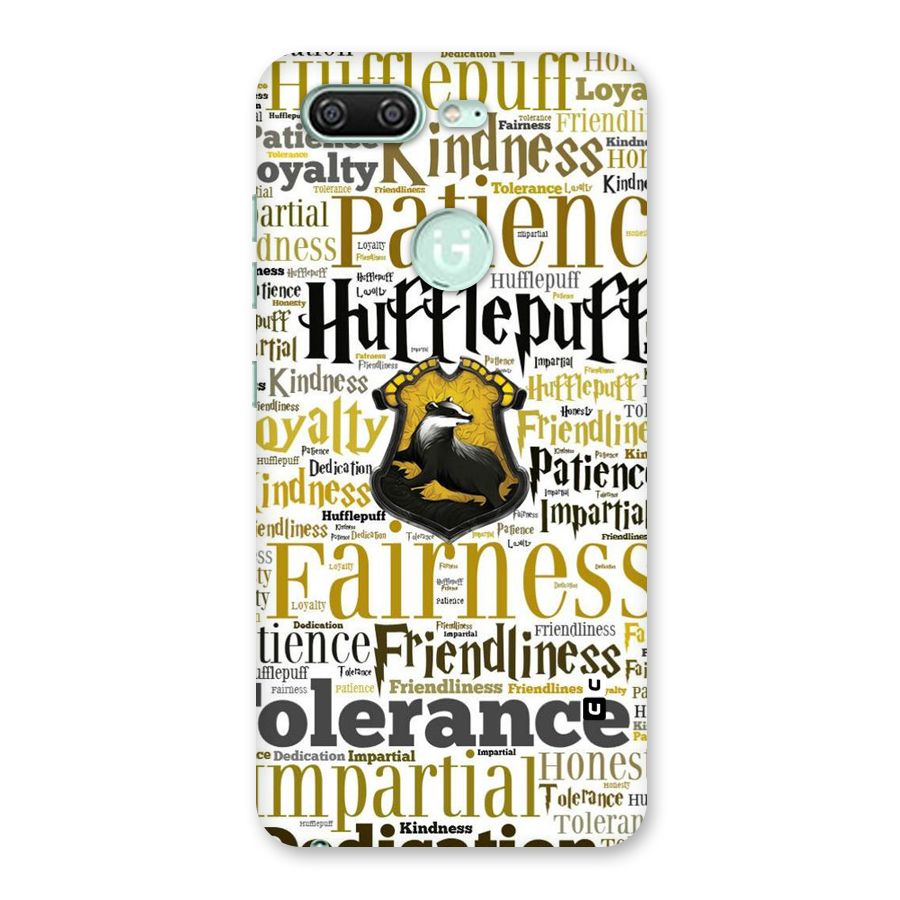 Yellow Fairness Back Case for Gionee S10
