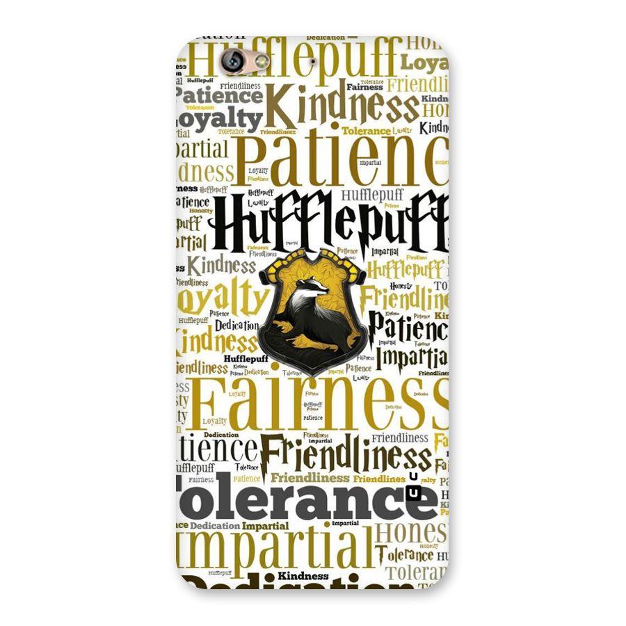 Yellow Fairness Back Case for Gionee S6