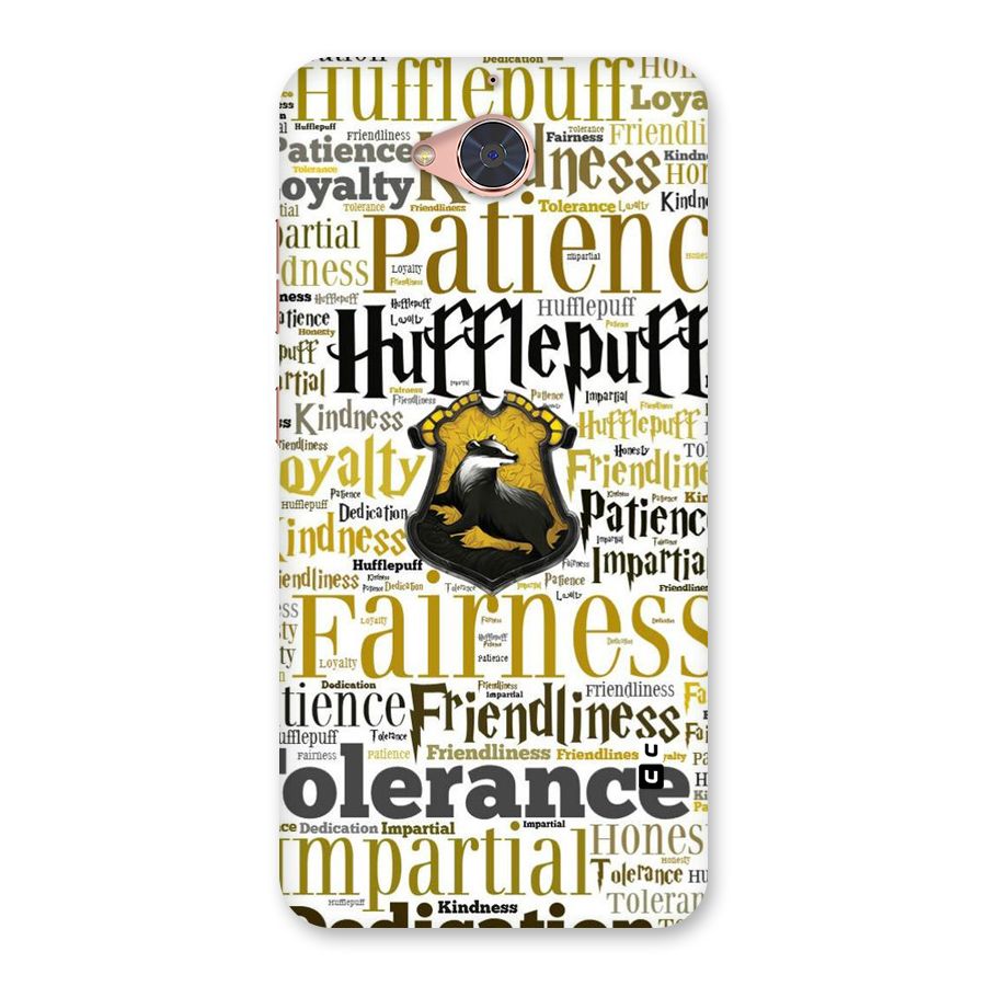 Yellow Fairness Back Case for Gionee S6 Pro