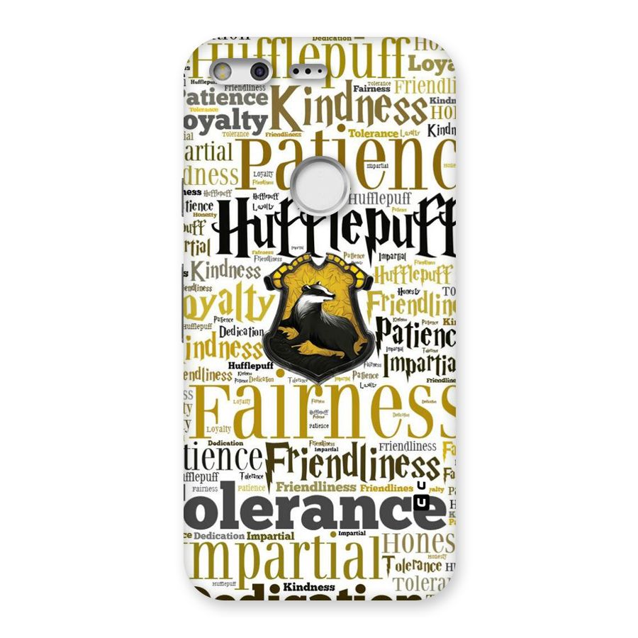 Yellow Fairness Back Case for Google Pixel