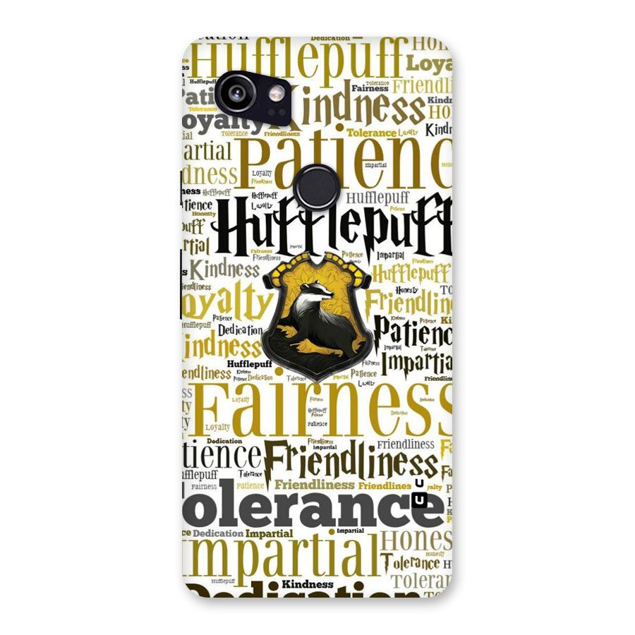 Yellow Fairness Back Case for Google Pixel 2 XL