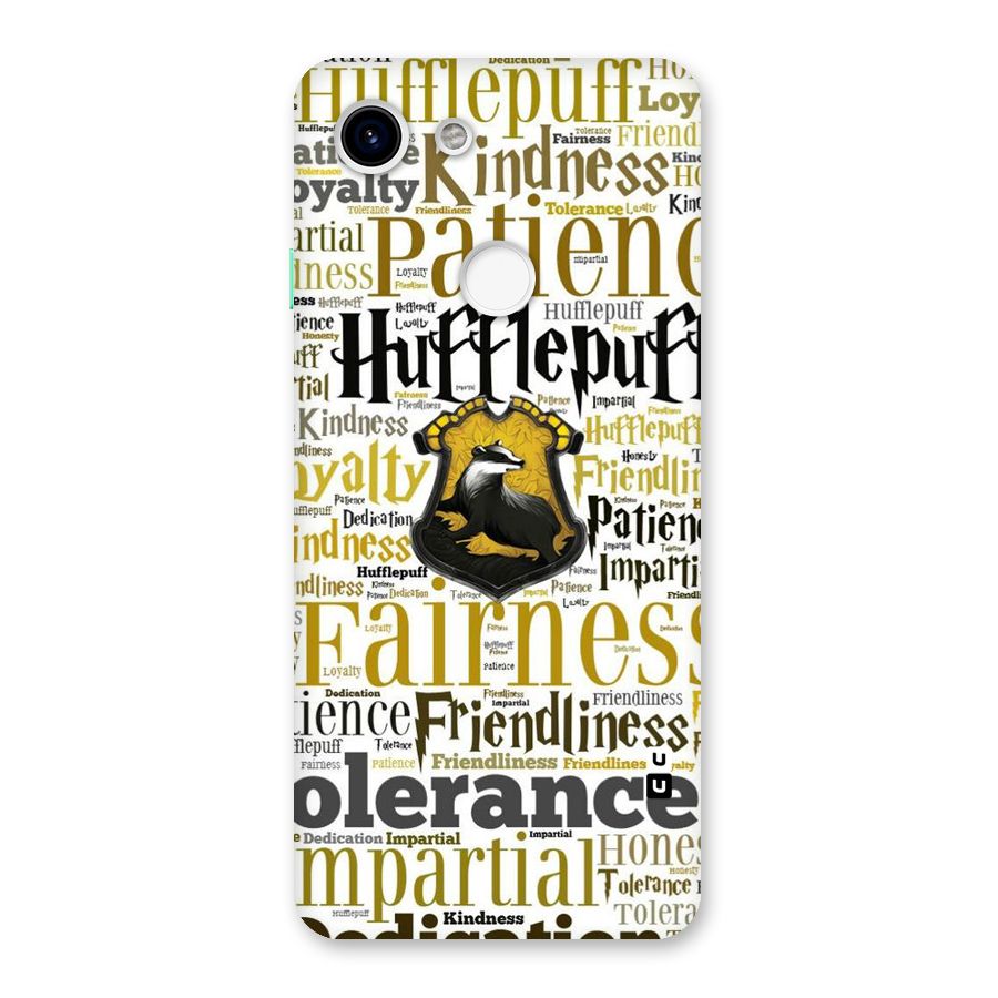 Yellow Fairness Back Case for Google Pixel 3