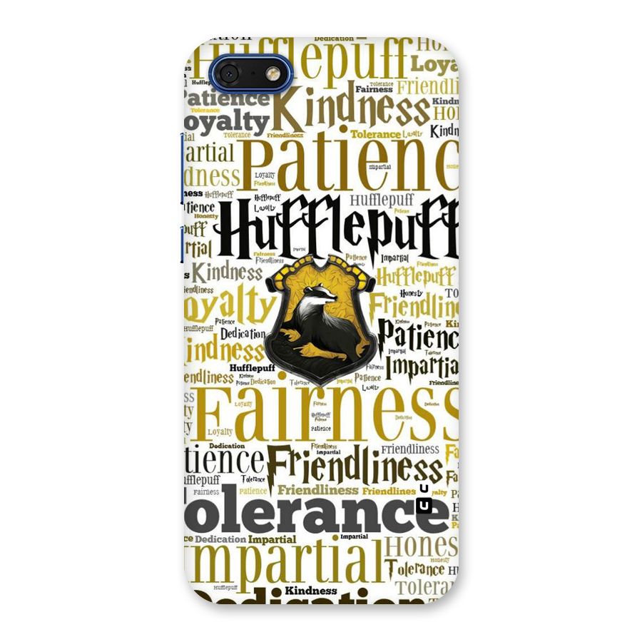 Yellow Fairness Back Case for Honor 7s
