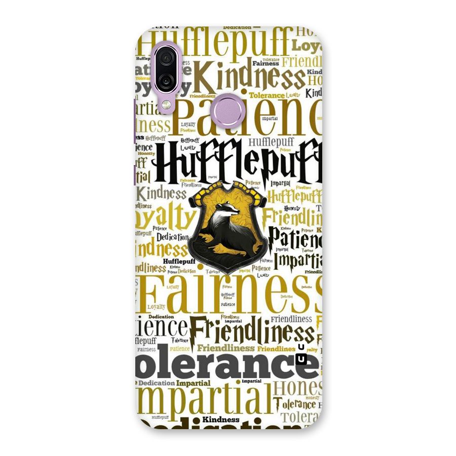 Yellow Fairness Back Case for Honor Play