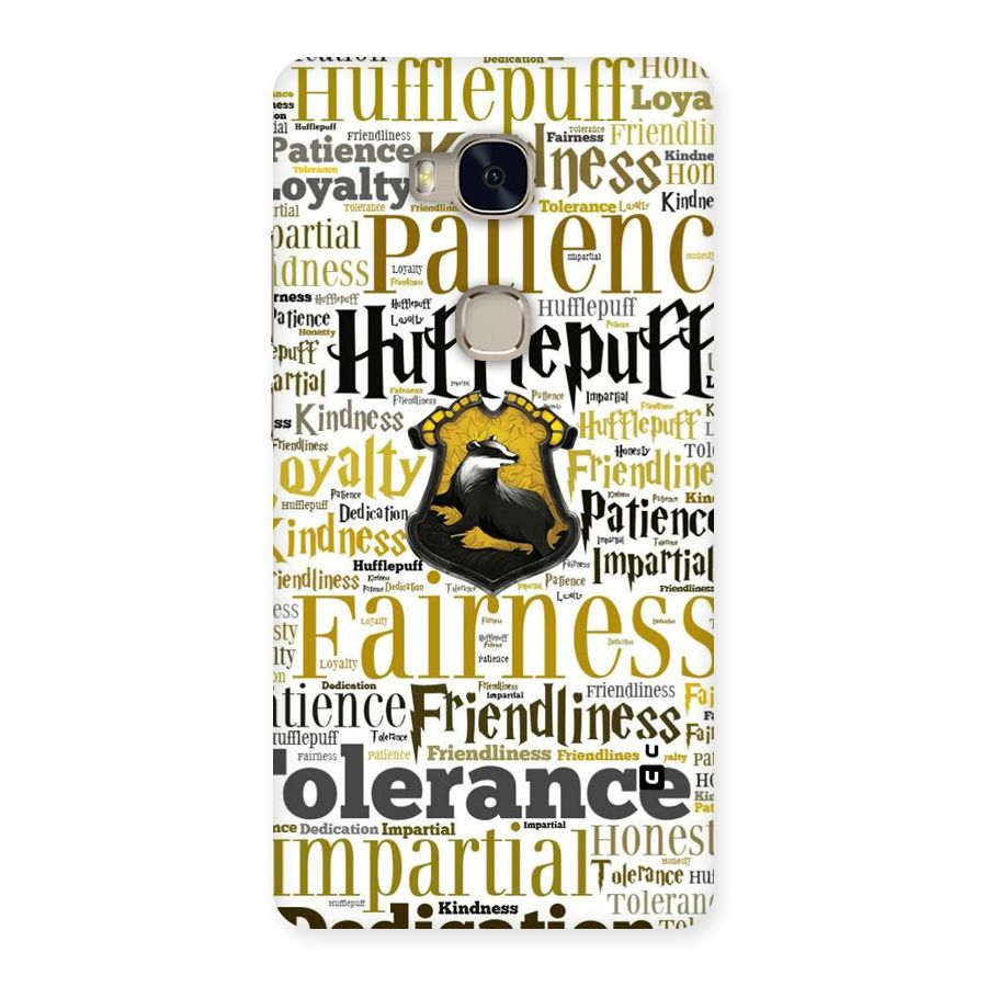 Yellow Fairness Back Case for Huawei Honor 5X