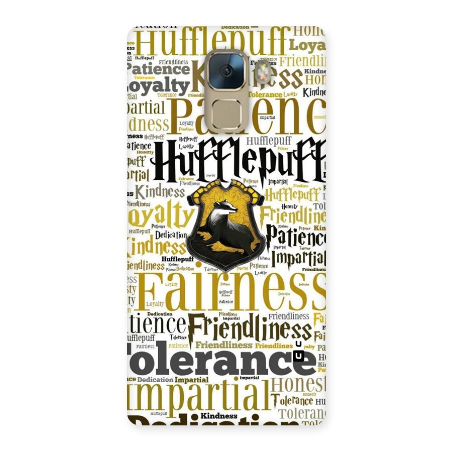 Yellow Fairness Back Case for Huawei Honor 7