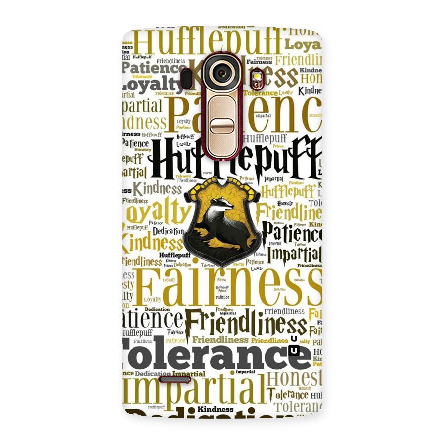 Yellow Fairness Back Case for LG G4