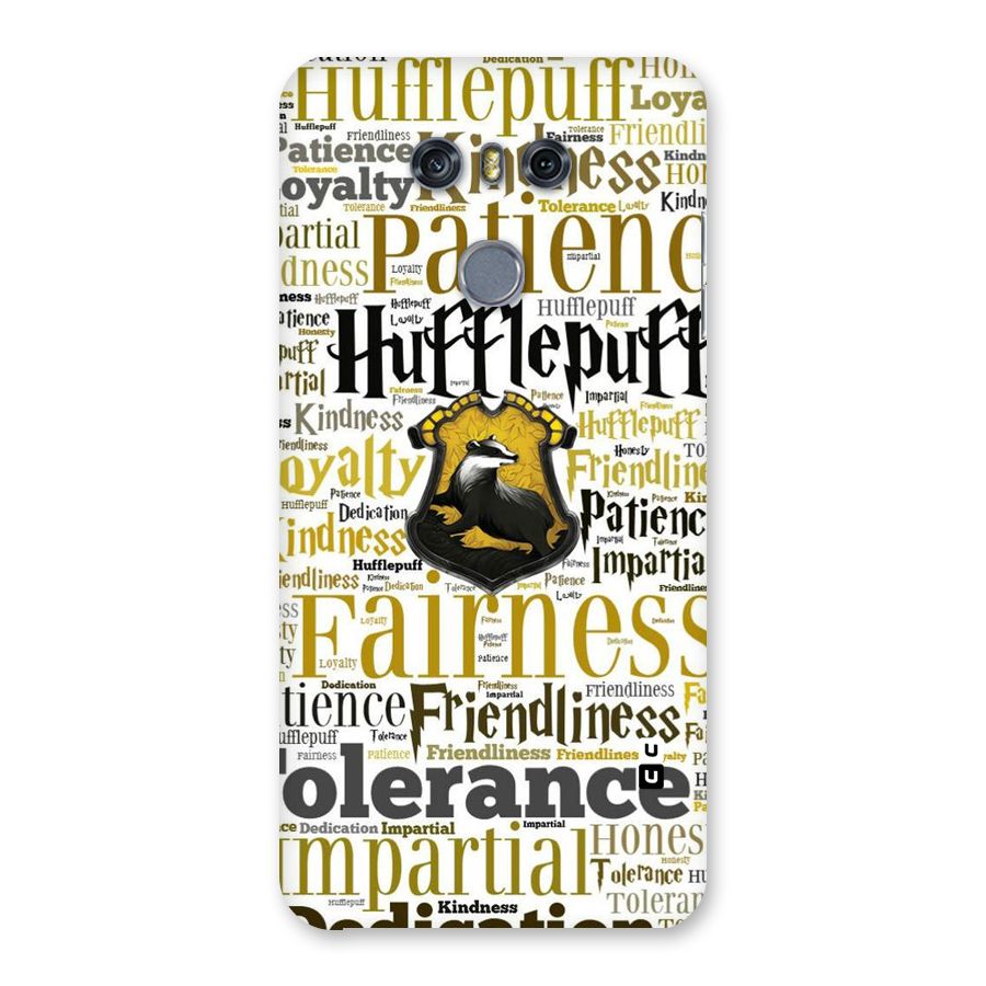 Yellow Fairness Back Case for LG G6