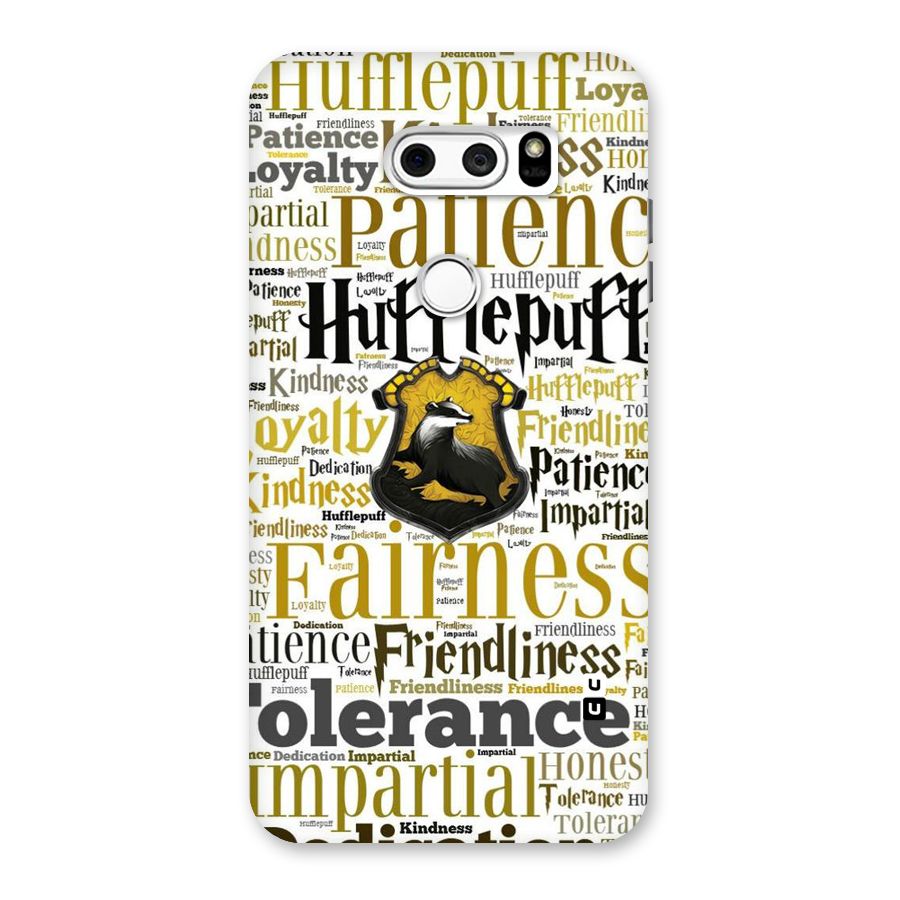 Yellow Fairness Back Case for LG V30