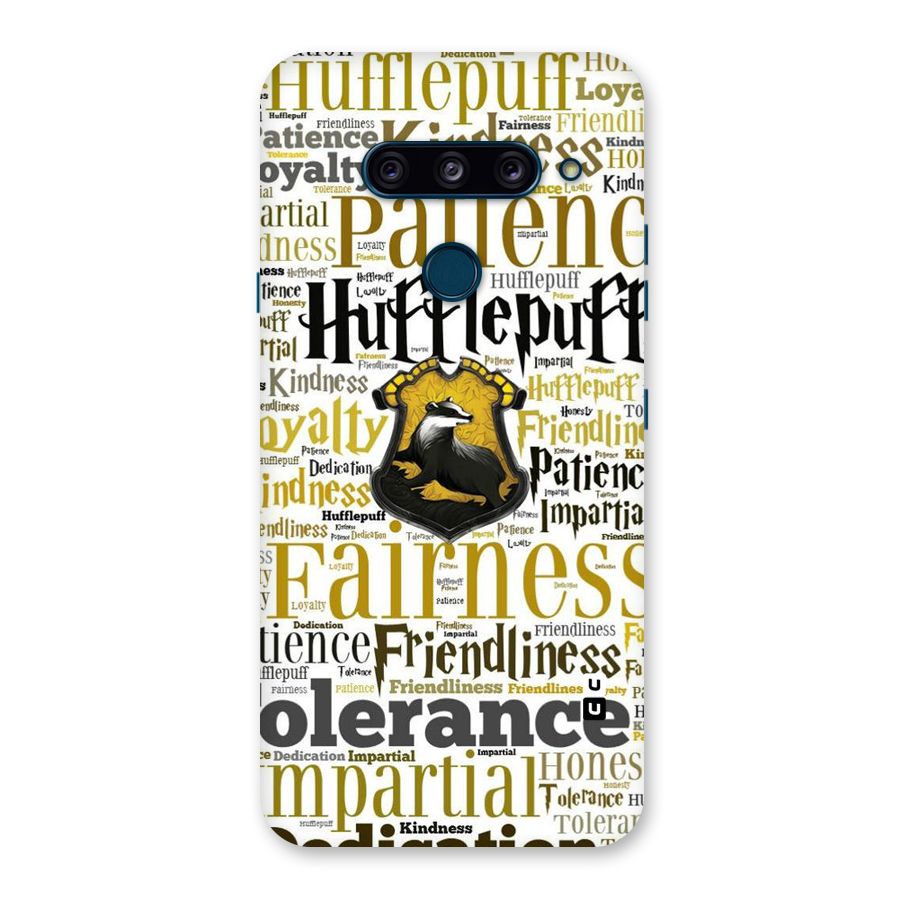 Yellow Fairness Back Case for LG  V40 ThinQ